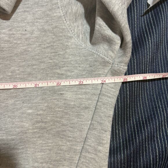 Jets Gear Hoodie Men XL Gray Pullover Winnipeg Logo Canada Hockey Fan Sweatshirt - Picture 6 of 8